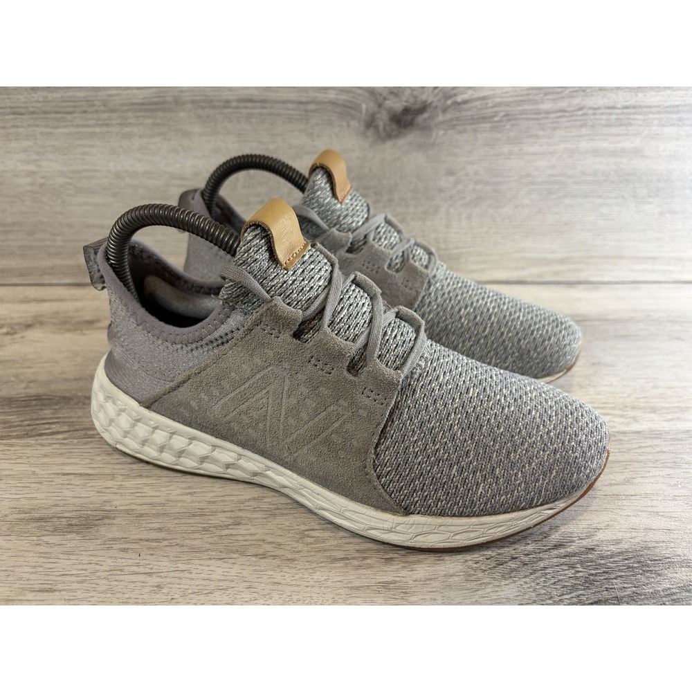 New Balance Fresh Foam Cruz1 Gray Running Shoes Women's‎ Size 7.5 Lace Up